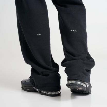 Men's Nithtke NOCTA Fleece CS Open-Hem Sweatpants - Black/Black/White