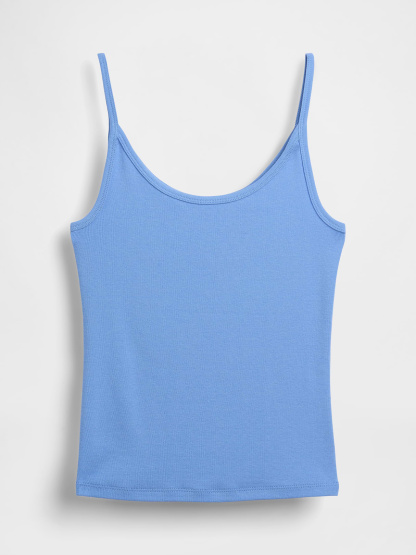 Modern Crop Cami - Moore blue