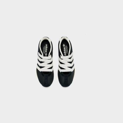 Women's adidas Originals Tokyo MJ Casual Shoes - Part 2 - Core Black/Cream White/Gold Metallic - Top view