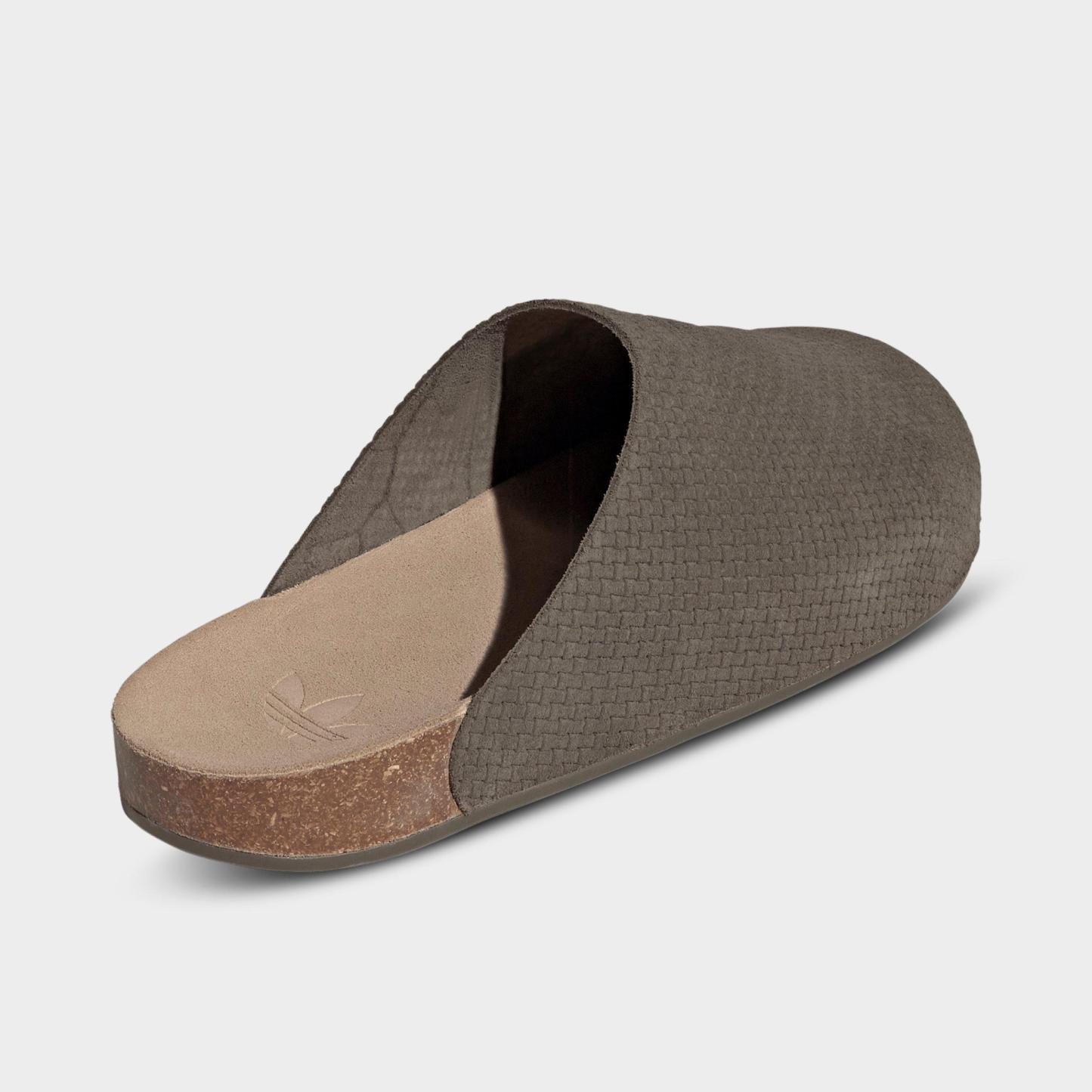 Men's adidas Originals Adimule Slide Sandals - Branch/Cardboard - Back view