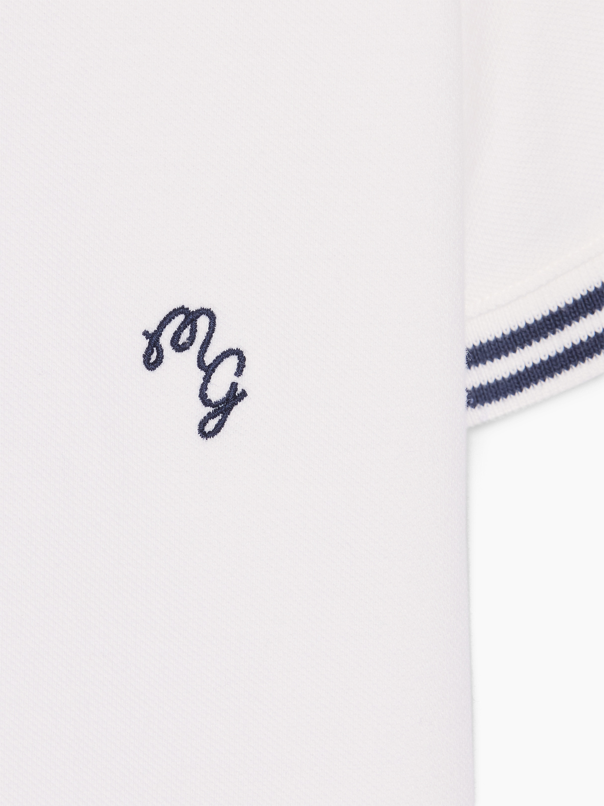 Gap × Malbon Relaxed Polo Shirt - New off white