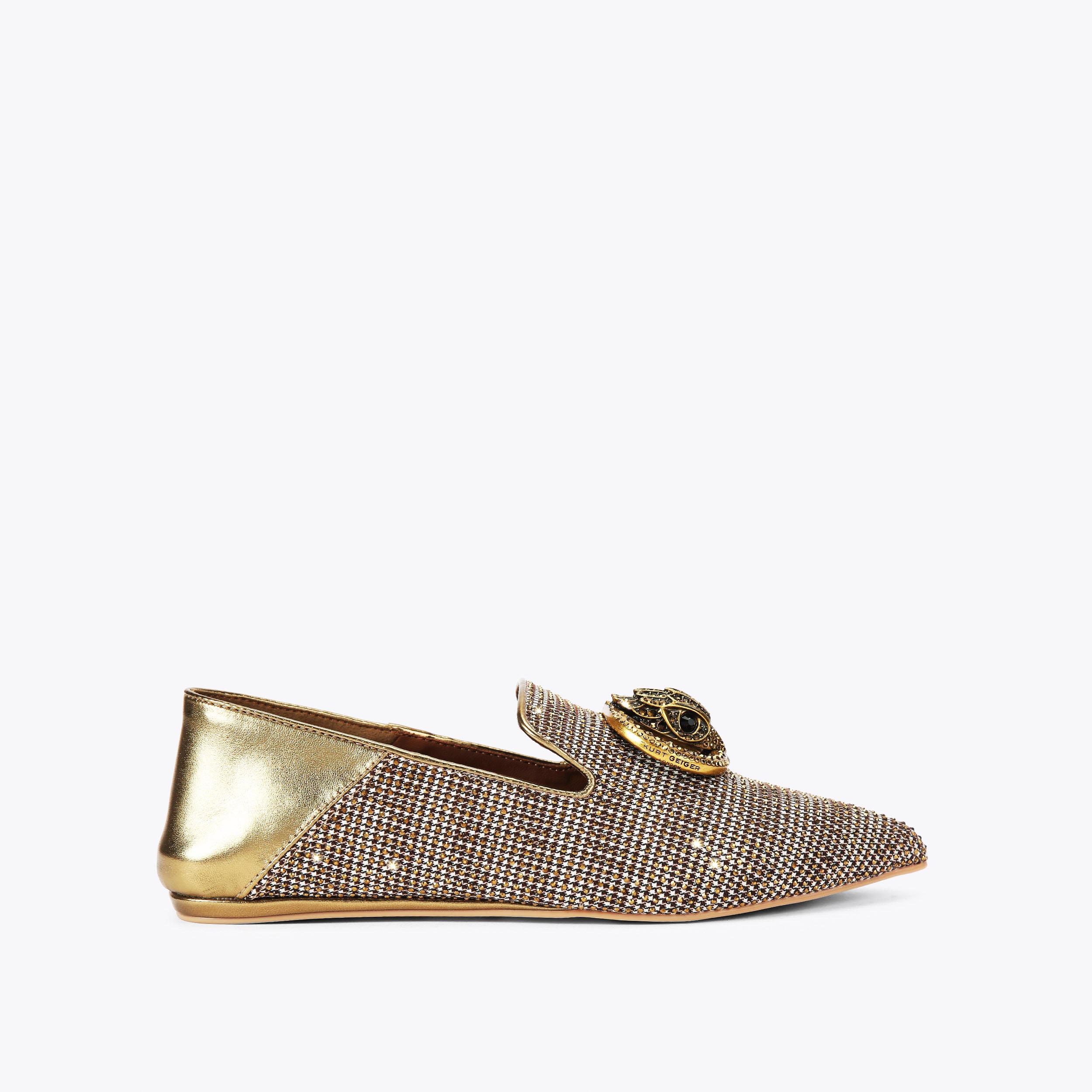 Kurt Geiger London Chelsea Point Slip On - Beige