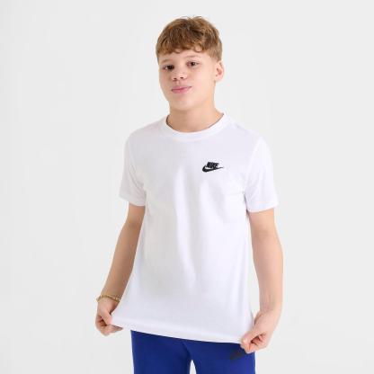 Big Kids' Nithtke Sportswear T-Shirt - White