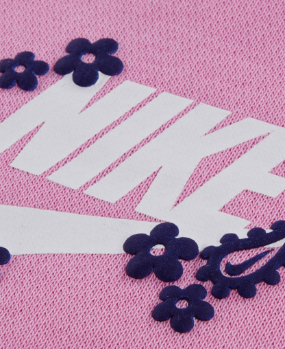 Nike Girls' 4-6X Retro Remix Long-Sleeve Top and Leggings, 2-Piece Set - Pink