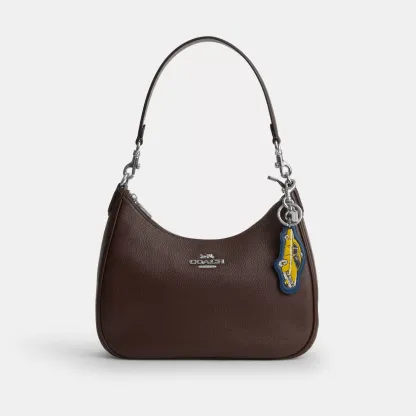 Taxi Bag Charm - Silver/Deep Blue Multi - view 2