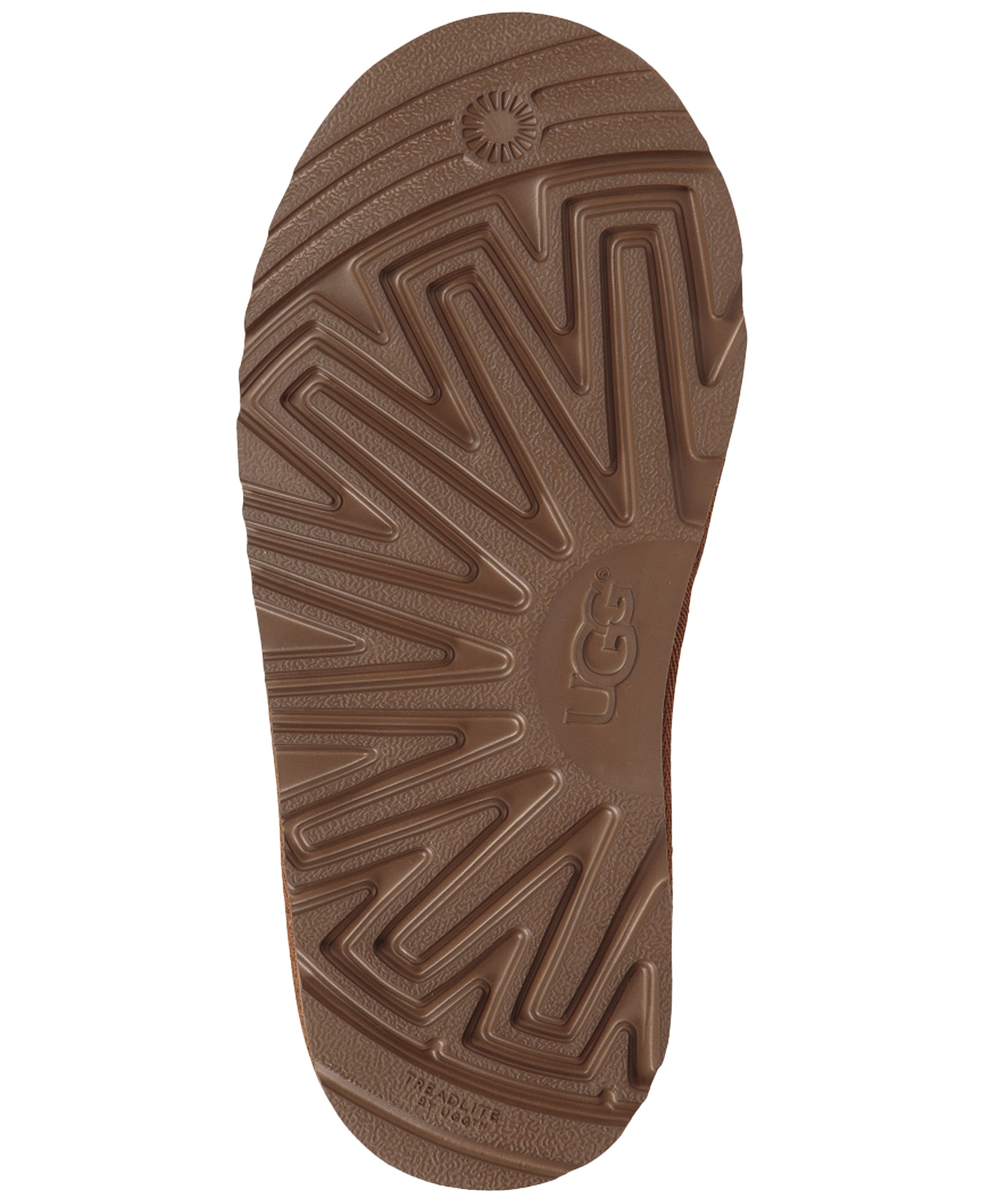 UGG® Kids Classic Mini II Slip-On Booties - Chestnut