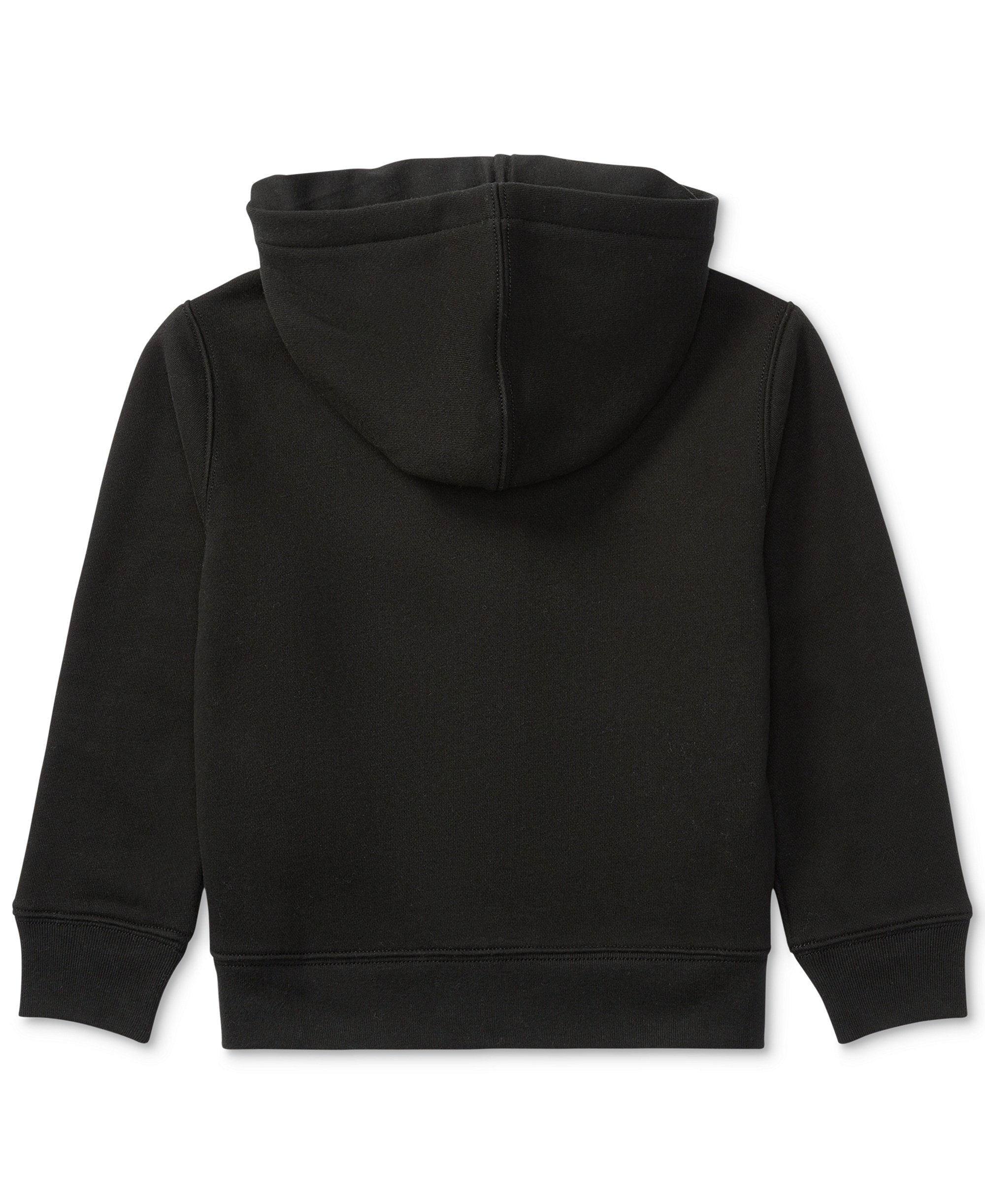 Polo Ralph Lauren Boys' 2T-7 Cotton Fleece Hoodie - Polo Black