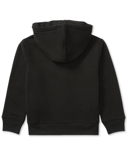 Polo Ralph Lauren Boys' 2T-7 Cotton Fleece Hoodie - Polo Black