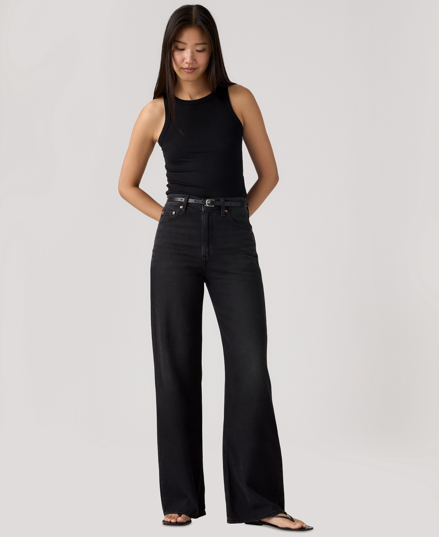 Levi's Premium Women's Ribcage Wide-Leg Jeans - None Your Business