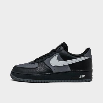 Men's Nike Air Force 1 '07 LV8 Casual Shoes - Black/Iron Grey/Light Smoke Grey (IR1475-010)