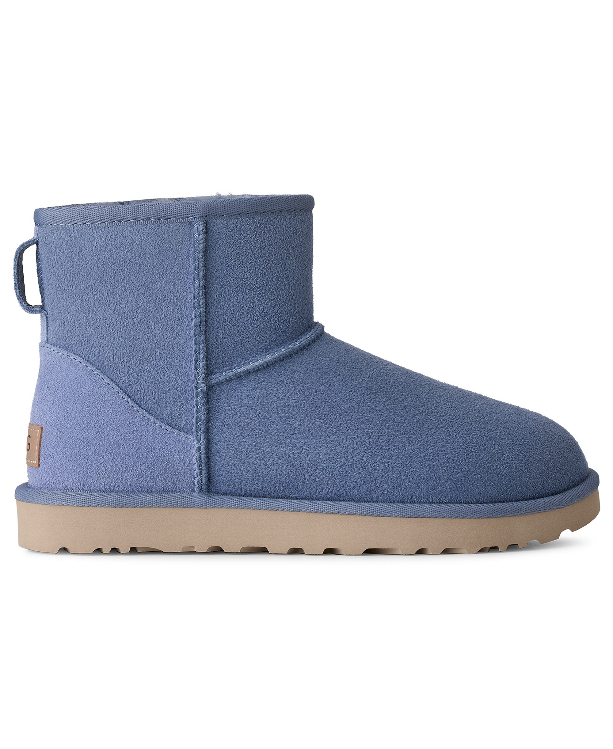 UGG® Women's Classic II Pull-On Mini Booties - Stormy Blue