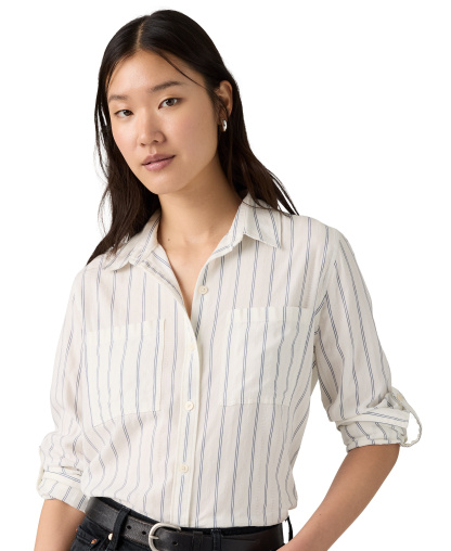 Levi's Women's Utility Long-Sleeve Denim Shirt - Texture St