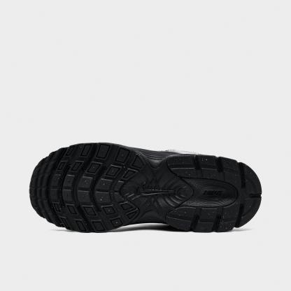 Big Kids' Nithtke V5 RNR Casual Shoes - Black/Metallic Silver - Bottom view