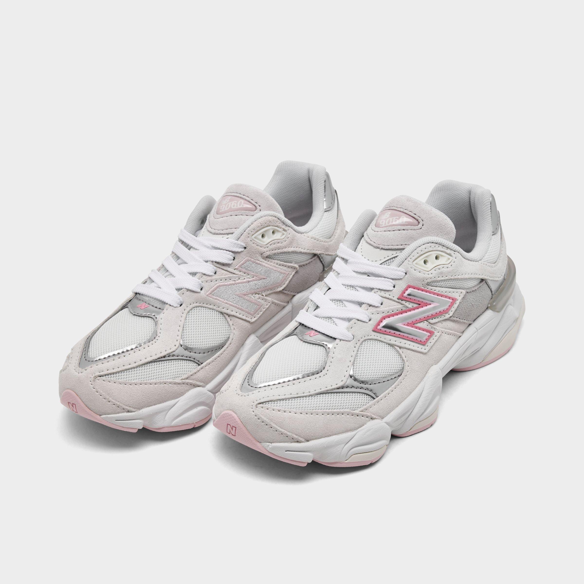 Girls' Big Kids' New Balance 9060 Casual Shoes - Pink/Grey - view 2