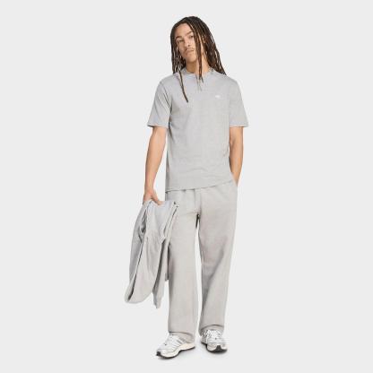 Men's adidas Originals Trefoil Essentials Fleece Sweatpants - Medium Grey Heather