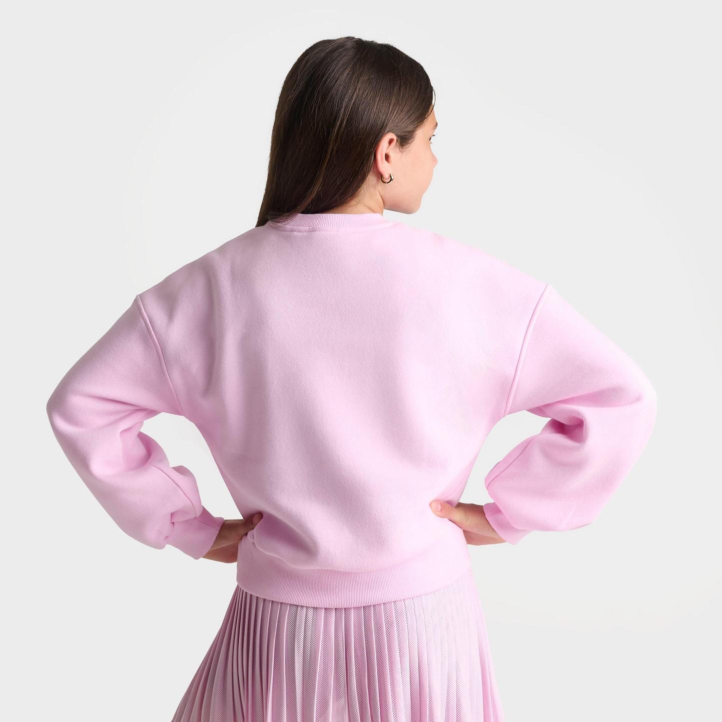 Girls' Big Kids' adidas Originals Trefoil Sweatshirt - Orchid Fusion
