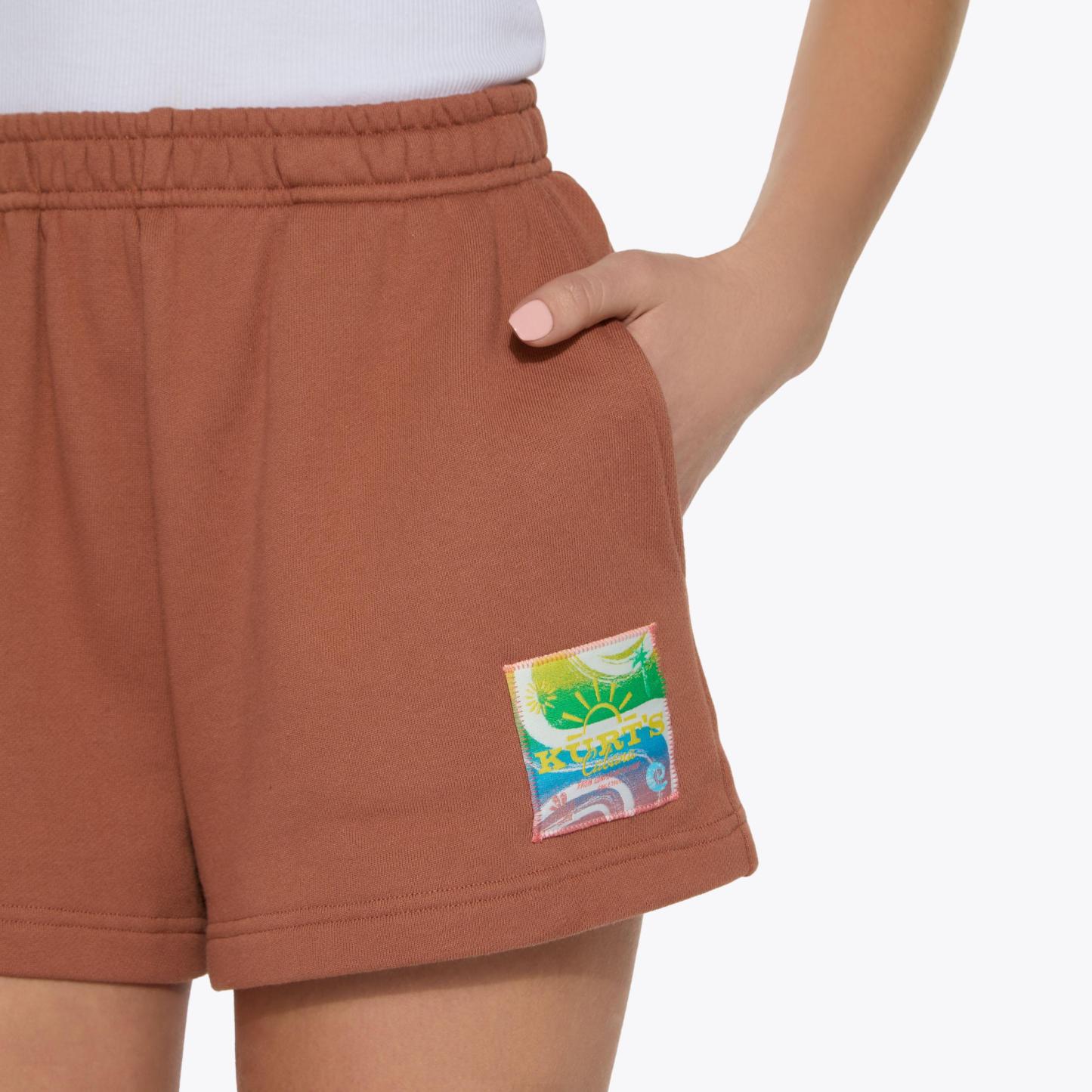 Kurt Geiger London Kurt's Cabana Shorty Shorts - Brown - view 3