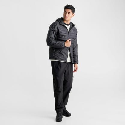 Men's adidas TERREX Multi CLIMAWARM Insulated Hooded Jacket - Black/Black