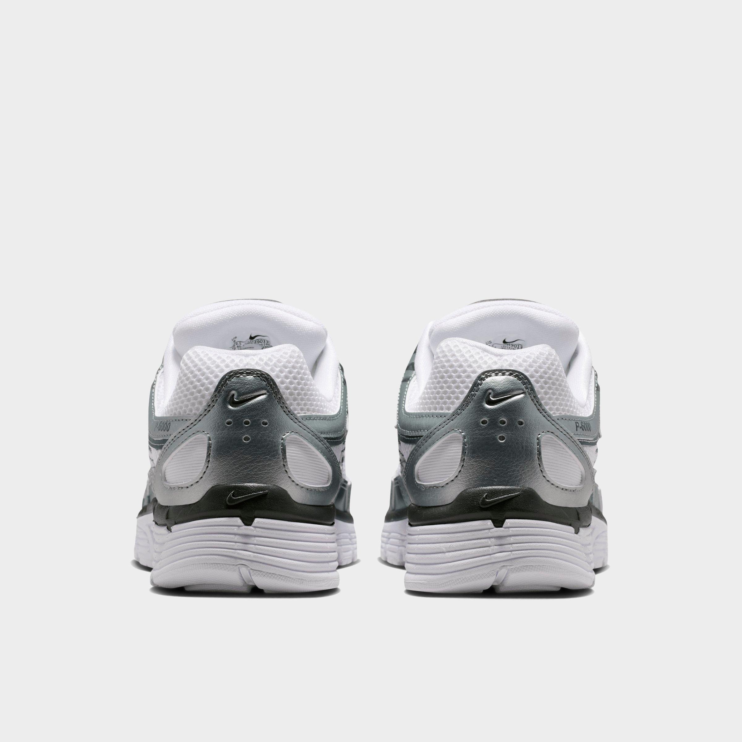 Women's Nithtke P-6000 Casual Shoes - Part 1 - White/Mica Green/Camo Green/White - Back view