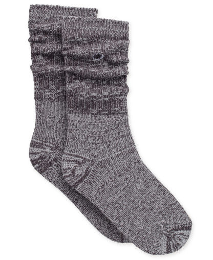 UGG Women's Rib-Knit Slouchy Crew Socks - Nightfall