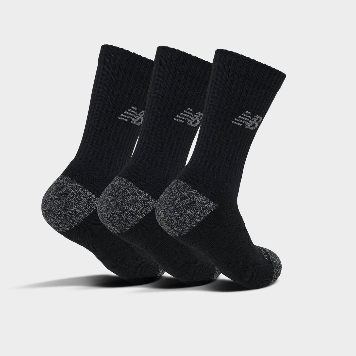New Balance Active Crew Socks (6-Pack) - Black - view 4