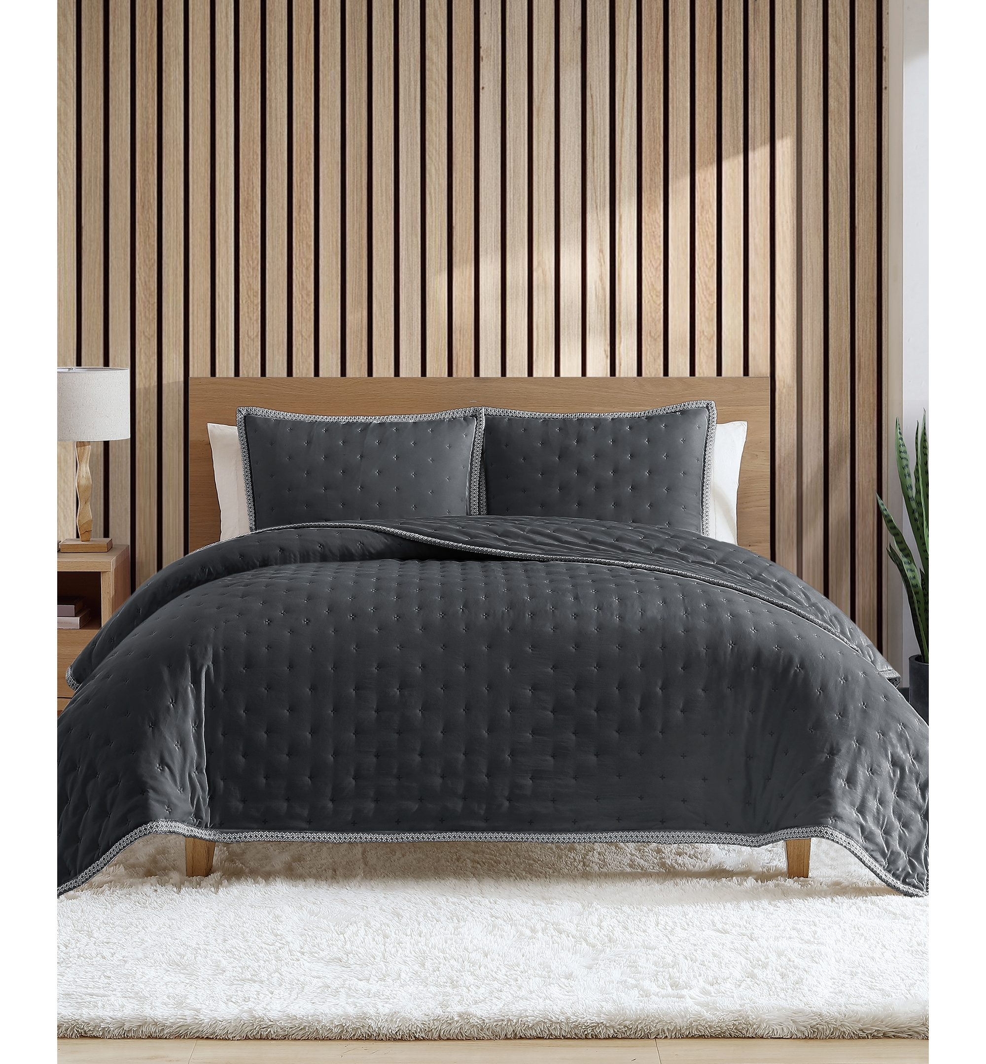 UGG® Devon UGG Braid Quilt Sets - Ink