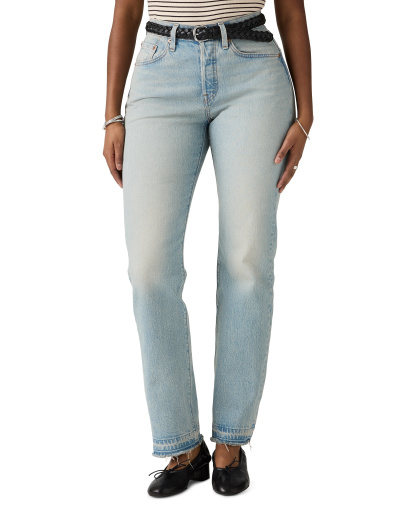 Levi's Women's 501 Curve High-Rise Straight-Leg Jeans - Yours And Mine