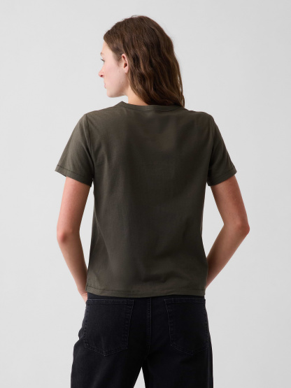 Organic Cotton VintageSoft T-Shirt - Bamboo green