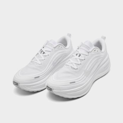 Men's Nithtke Vomero Plus Running Shoes - Part 1 - White/Photon Dust/Metallic Silver/Summit White - Both shoes facing left