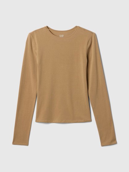 CloseKnit Jersey T-Shirt - perfect khaki tan