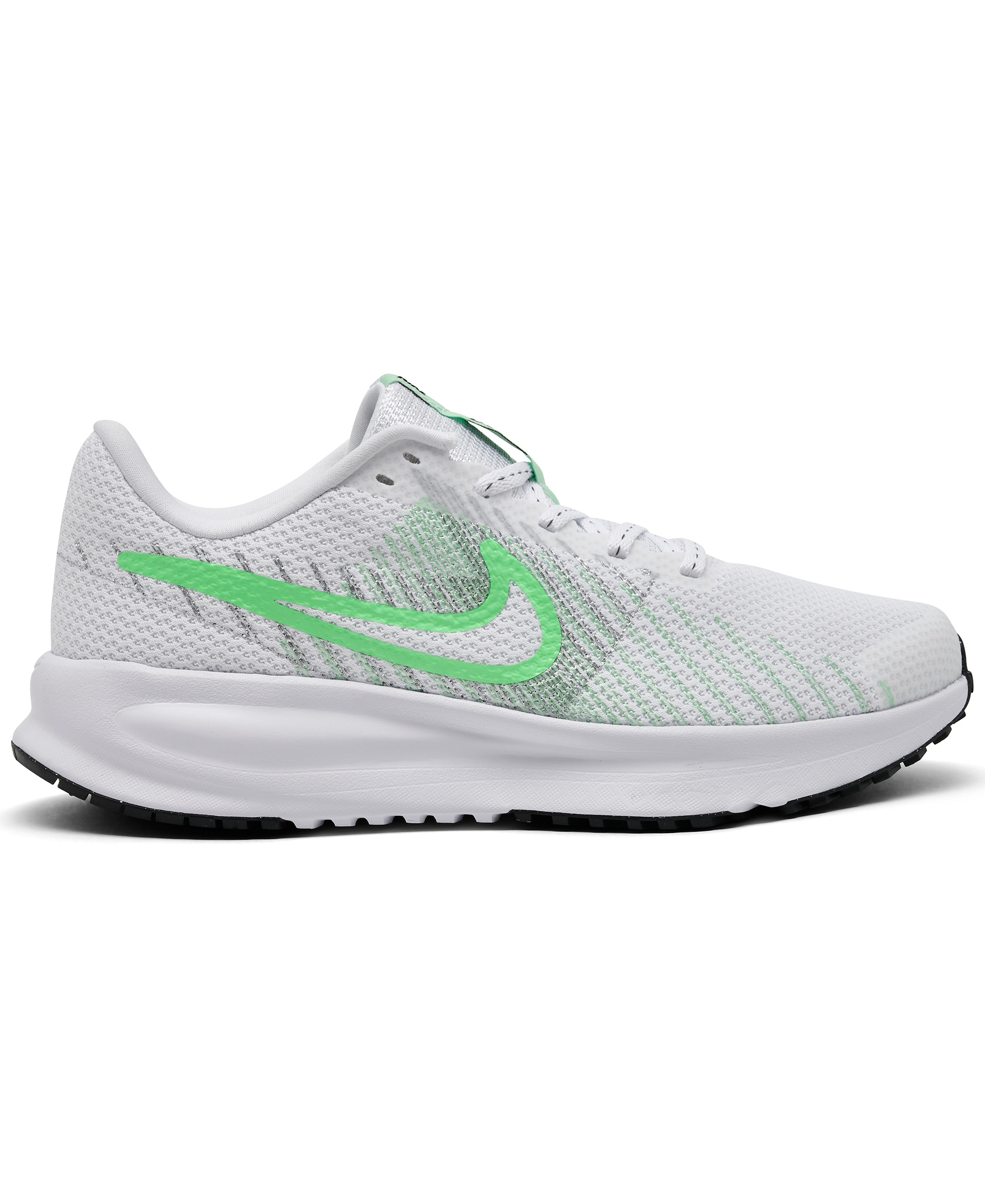 Nike Women's Run Defy Running Sneakers from Finish Line - White, Green