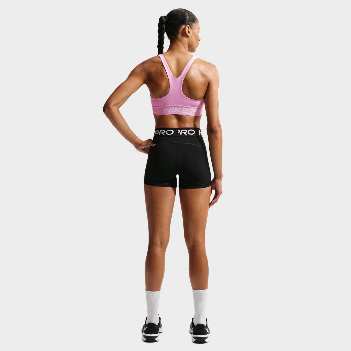 Women's Nithtke Pro 365 Light-Support Non-Padded Sports Bra - Pink Rise/White