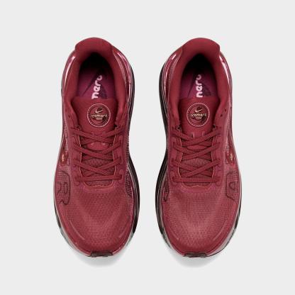 Women's Nithtke Vomero Premium Running Shoes - Pink Smoke/Metallic Red - Top view