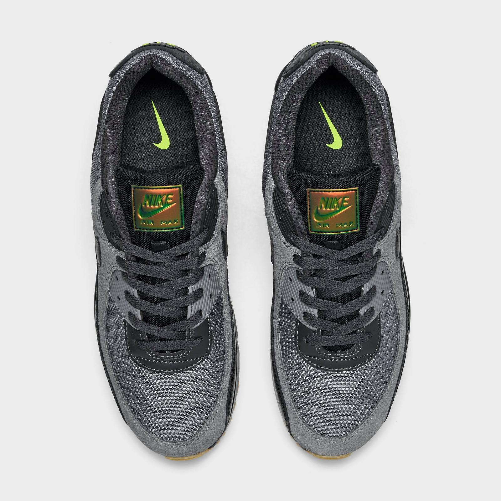 Men's Nike Air Max 90 Casual Shoes - Smoke Grey/Black/Anthracite (IQ0580-084)