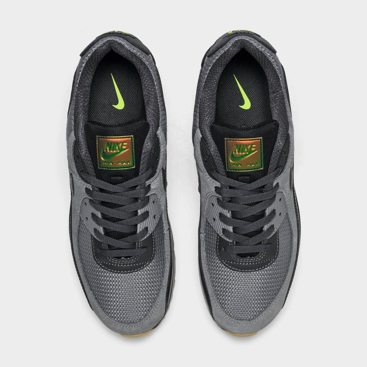 Men's Nike Air Max 90 Casual Shoes - Smoke Grey/Black/Anthracite (IQ0580-084)