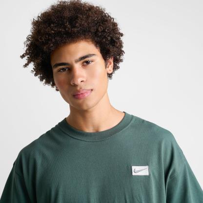 Men's Nithtke Sportswear Swoosh Box T-Shirt - Vintage Green
