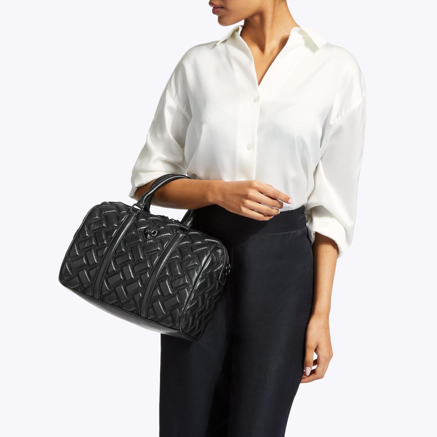 Kurt Geiger London Kensington Drench Boston Bag - Black - view 2