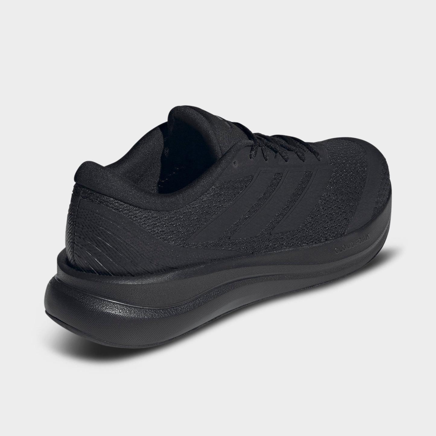 Men's adidas Runfalcon 6 Cloudfoam Running Shoes - Core Black/Core Black/Core Black - Back view