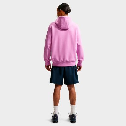 Men's Nike Club Fleece Premium Embroidered Pullover Hoodie - Court Blue/Court Blue (FN3859-503)