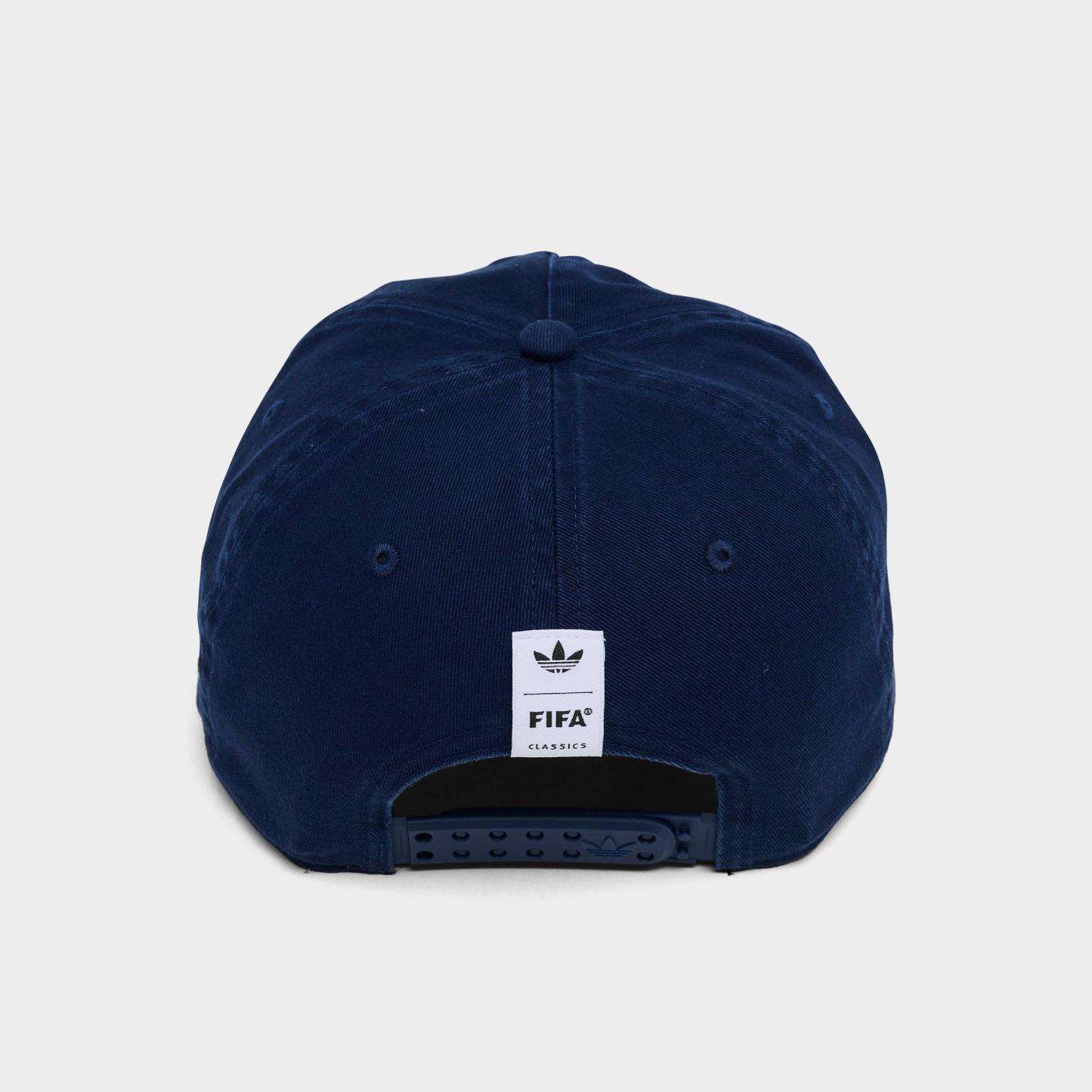 adidas Originals '94 World Cup Graphic Snapback Hat - Indigo Denim