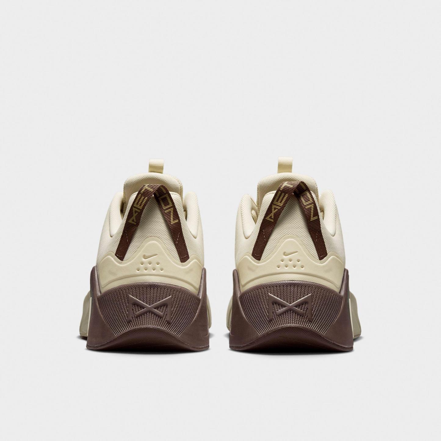 Men's Nithtke Free Metcon 7 Training Shoes - Light Khaki/Light Chocolate/Neutral Olive/Light Khaki - Back view
