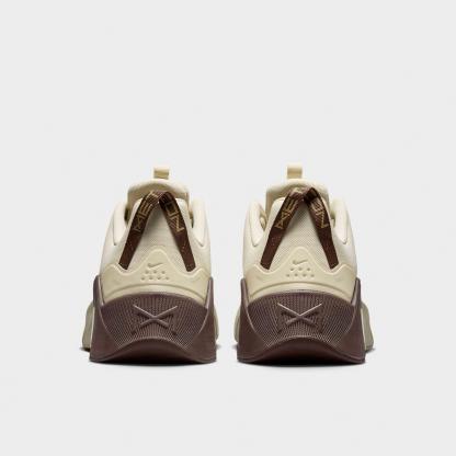 Men's Nithtke Free Metcon 7 Training Shoes - Light Khaki/Light Chocolate/Neutral Olive/Light Khaki - Back view