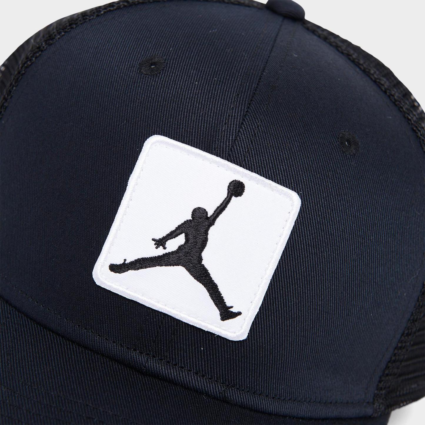 Jordan Rise Trucker Hat - Black/White - view 5