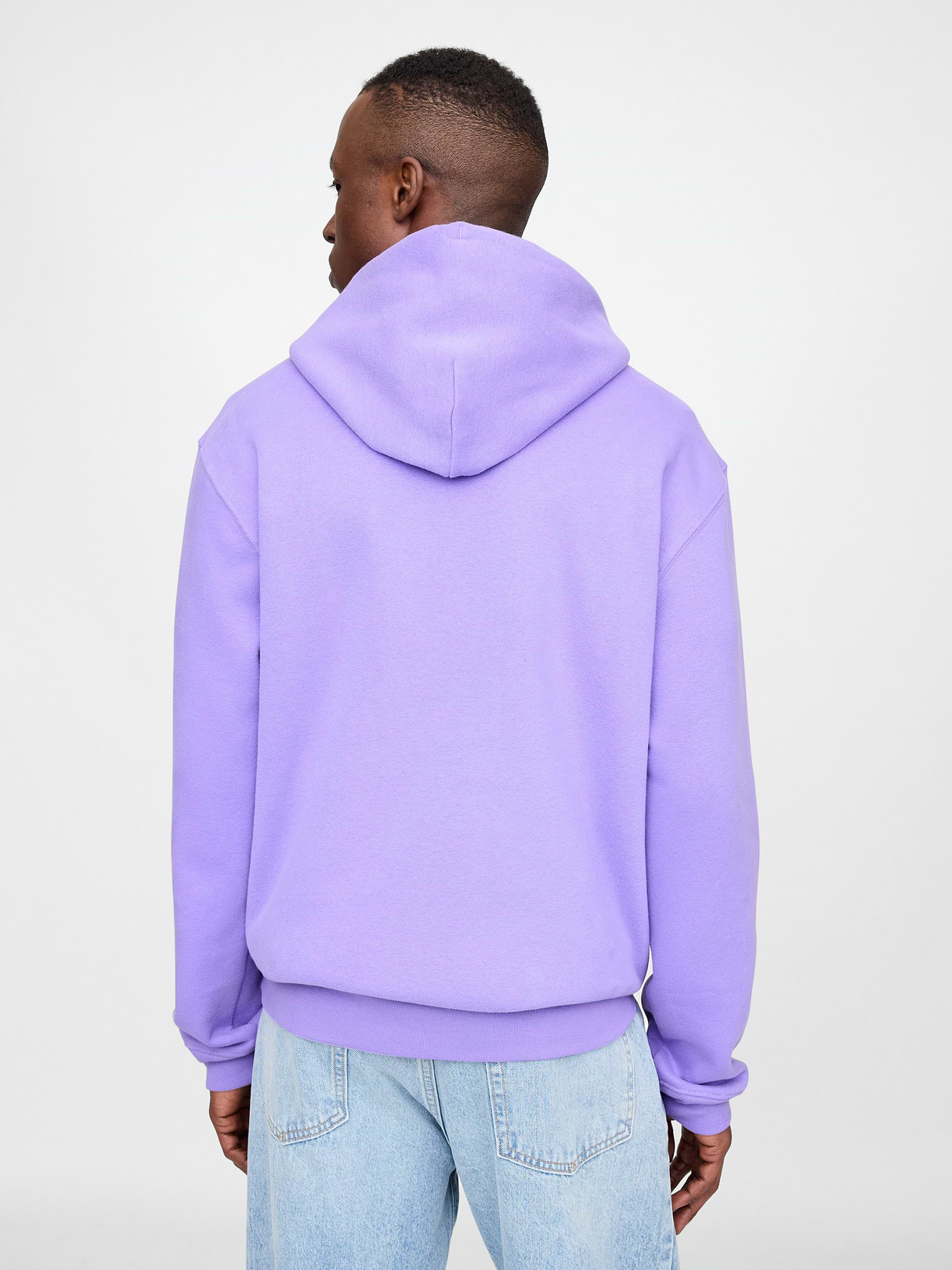Adult VintageSoft Arch Logo Hoodie - Wisteria blossom