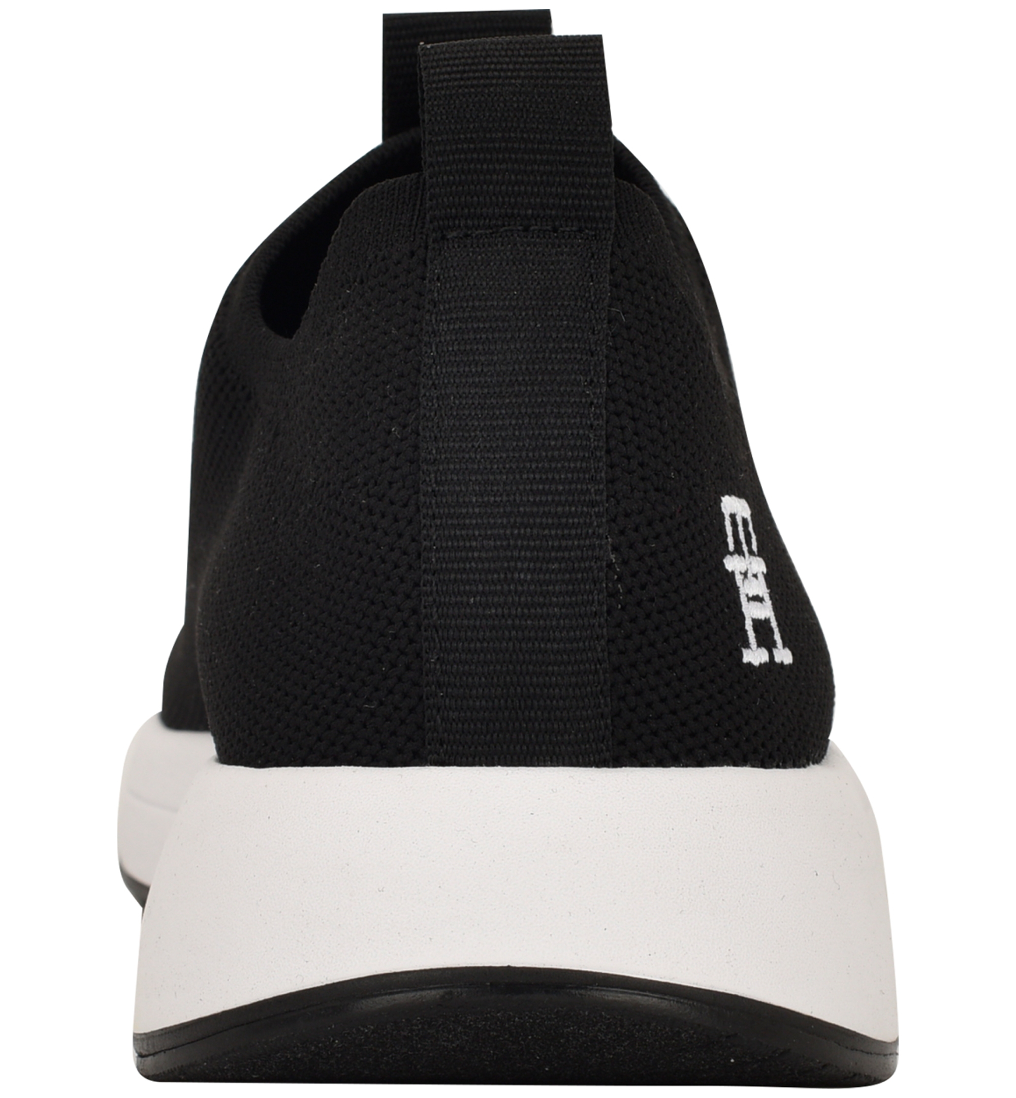 Tommy Hilfiger Women's Ada Lightweight Knit Slip-On Sneakers - Black/White