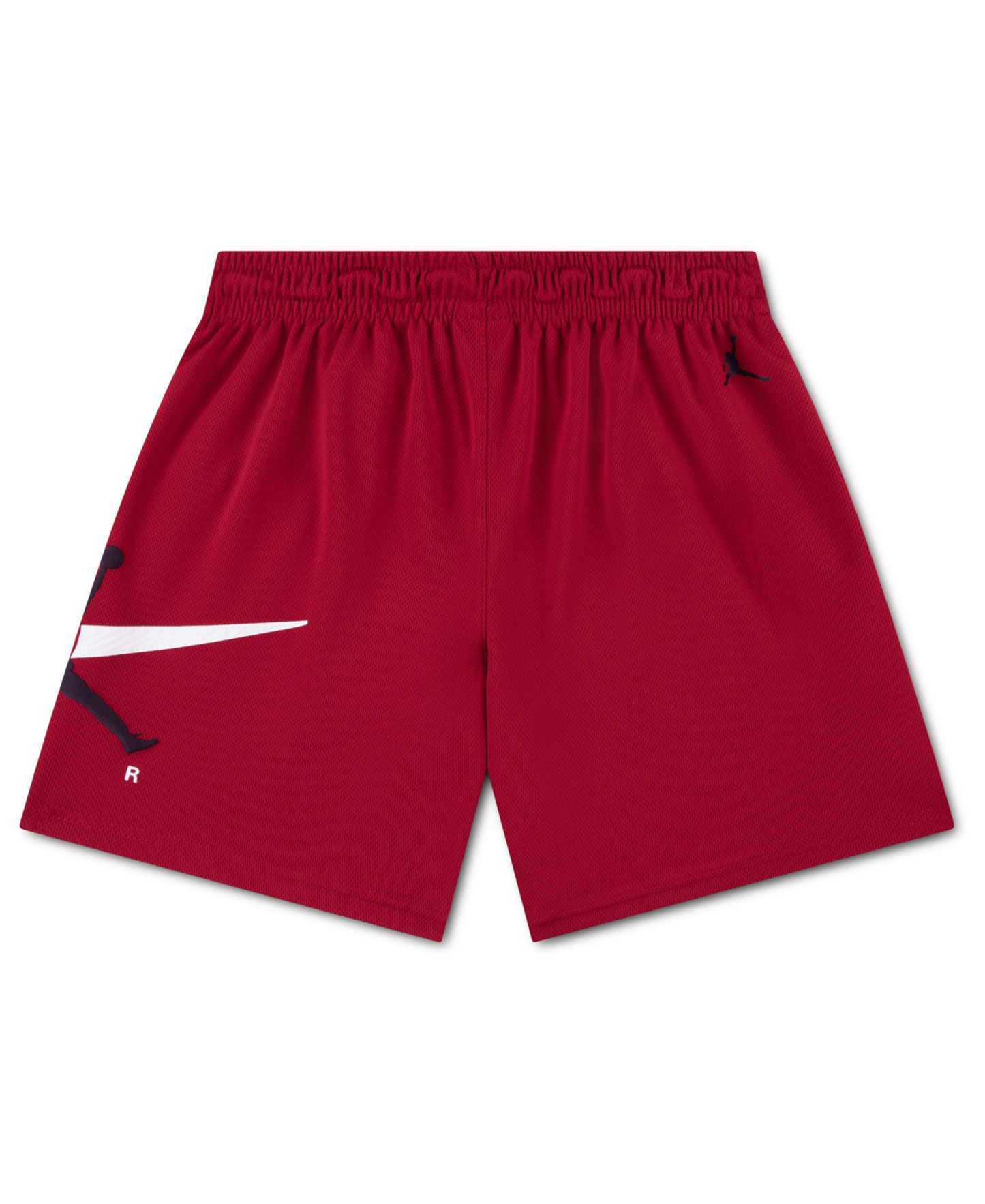 Jordan Boys' 8-20 Graphic Varsity-Style Mesh Shorts - Gym Red