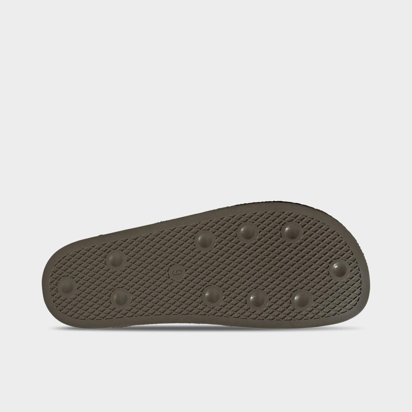 Men's adidas Originals Adimule Slide Sandals - Branch/Cardboard - Bottom view