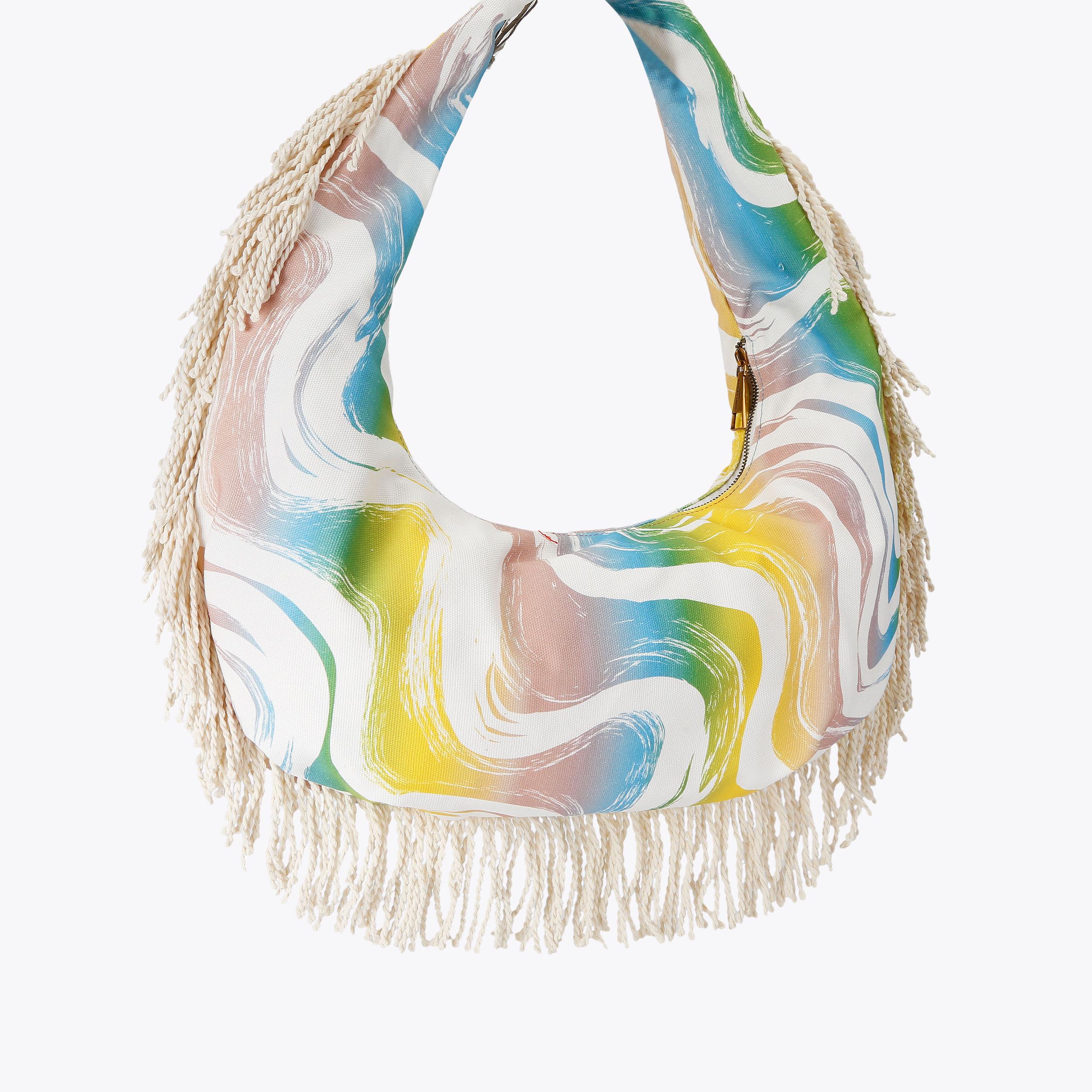 Kurt Geiger London Kurt's Cabana Large Hobo Fringe - Multi Colored - view 4