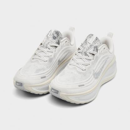 Women's Nithtke Vomero Plus Running Shoes - Part 2 - Phantom/Grey Fog/Light Smoke Grey/Summit White - Both shoes facing left