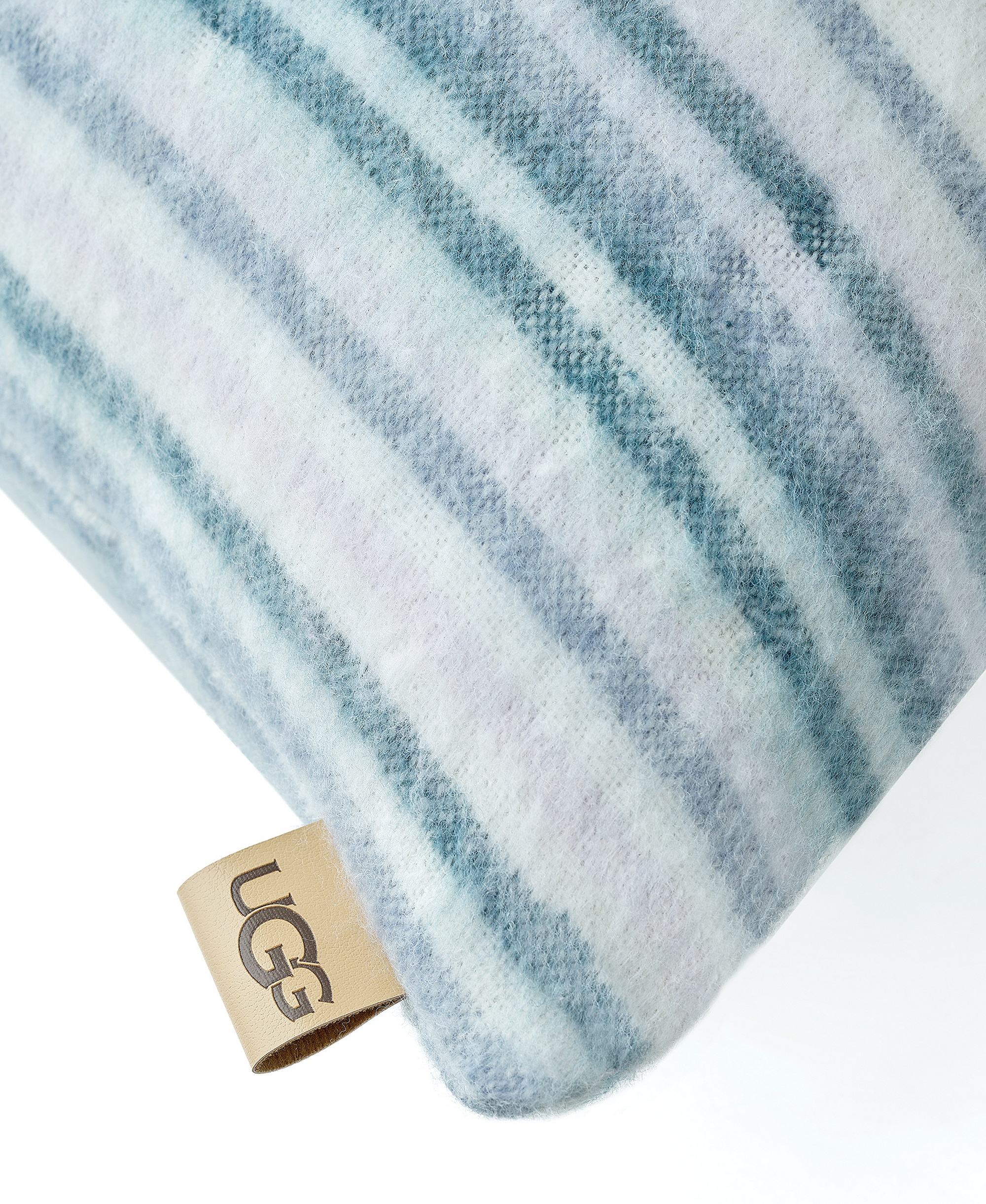 UGG® Joanna Lightweight Decorative Pillow, 36" x 14" - Silver Blue
